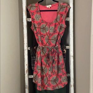 Collective Concepts pink dress Sz M